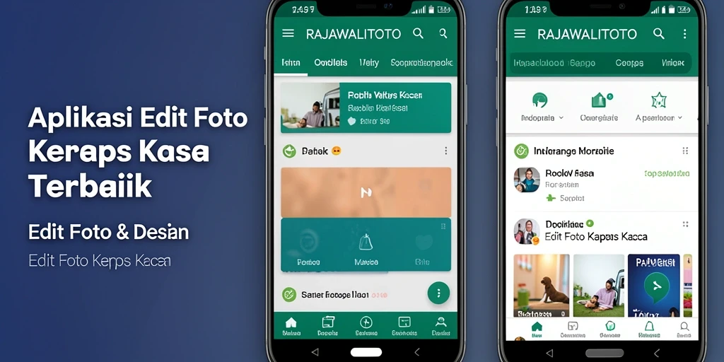 Tampilan antarmuka aplikasi RAJAWALITOTO untuk Edit Foto Kertas Kaca.